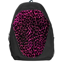 Hot Pink Leopard Print  Backpack Bag by OCDesignss