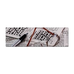 Crossword Genius Bumper Sticker 100 Pack by StuffOrSomething