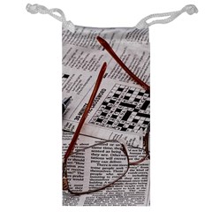 Crossword Genius Jewelry Bag by StuffOrSomething