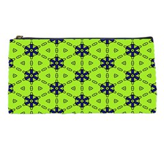 Blue Flowers Pattern Pencil Case by LalyLauraFLM