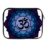 Ohm Lotus 01 Apple iPad Zippered Sleeve Front