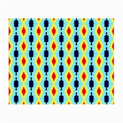 Yellow Chains Pattern Glasses Cloth (small, Two Sides) by LalyLauraFLM