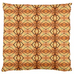 Faux Animal Print Pattern Large Flano Cushion Case (two Sides) by GardenOfOphir