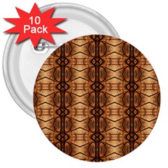 Faux Animal Print Pattern 3  Button (10 Pack) by GardenOfOphir