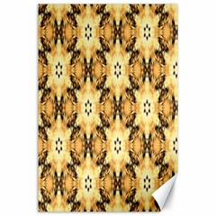 Faux Animal Print Pattern Canvas 24  X 36  (unframed) by GardenOfOphir