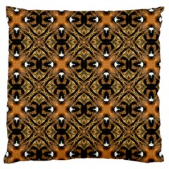 Faux Animal Print Pattern Standard Flano Cushion Case (one Side) by GardenOfOphir