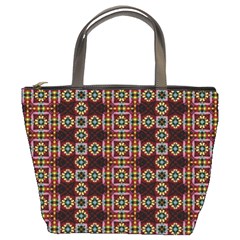 Cute Pretty Elegant Pattern Bucket Handbag by GardenOfOphir