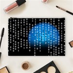 Binary Rain Cosmetic Bag (Large) Front