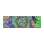 Hypnotic Star Burst Fractal Bumper Sticker 100 Pack Front