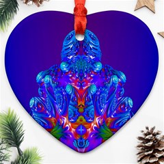 Insect Heart Ornament (two Sides) by icarusismartdesigns