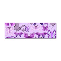 Purple Awareness Butterflies Bumper Sticker 10 Pack by FunWithFibro