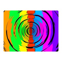 Rainbow Test Pattern Double Sided Flano Blanket (mini) by StuffOrSomething