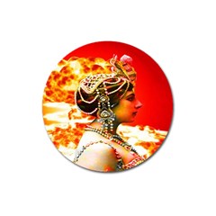 Mata Hari Magnet 3  (round) by icarusismartdesigns