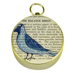 Bird Gold Compass by boho