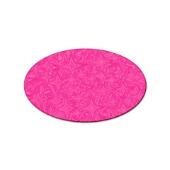 Abstract Stars In Hot Pink Sticker 100 Pack (oval) by StuffOrSomething