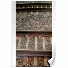 Railway Track Train Canvas 24  X 36  (unframed) by yoursparklingshop