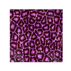 Cheetah Bling Abstract Pattern  Small Satin Scarf (square) by OCDesignss