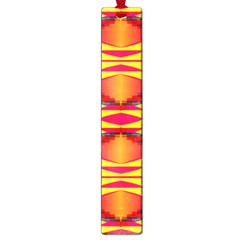 Colorful Tribal Texture Large Book Mark by LalyLauraFLM