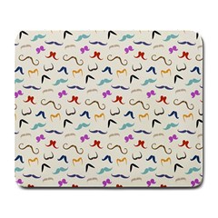 Mustaches Large Mouse Pad (rectangle) by boho