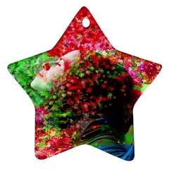 Summer Time Star Ornament (two Sides) by icarusismartdesigns