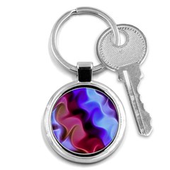 Rippling Satin Key Chain (round) by KirstenStar