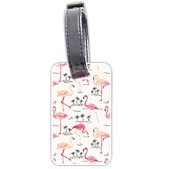 Flamingo Pattern Luggage Tags (two Sides) by Contest580383