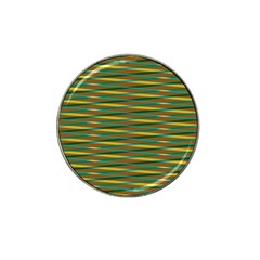 Diagonal Stripes Pattern Hat Clip Ball Marker (4 Pack) by LalyLauraFLM