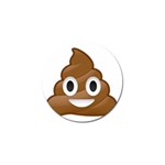 Poop Golf Ball Marker Front