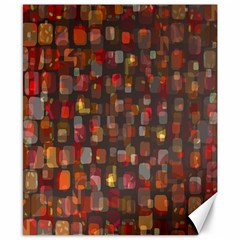 Floating Squares Canvas 8  X 10  by LalyLauraFLM