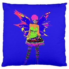 Fairy Punk Standard Flano Cushion Cases (one Side)  by icarusismartdesigns