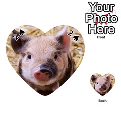 Sweet Piglet Playing Cards 54 (heart)  by ImpressiveMoments