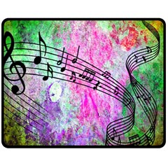 Abstract Music  Fleece Blanket (medium)  by ImpressiveMoments