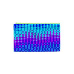 Melting Blues And Pinks Cosmetic Bag (xs) by KirstenStar