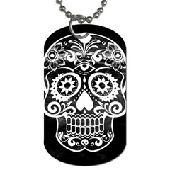 Skull Dog Tag (one Side) by ImpressiveMoments