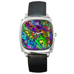 Powerfractal 4 Square Metal Watches by ImpressiveMoments