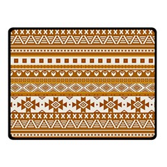 Fancy Tribal Borders Golden Fleece Blanket (small) by ImpressiveMoments