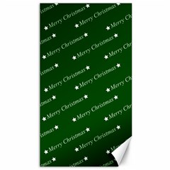 Merry Christmas,text,green Canvas 40  X 72   by ImpressiveMoments