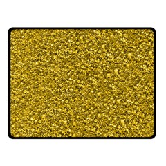 Sparkling Glitter Golden Fleece Blanket (small) by ImpressiveMoments