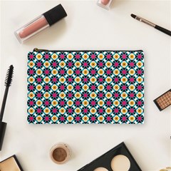 Cute Abstract Pattern Background Cosmetic Bag (medium)  by GardenOfOphir