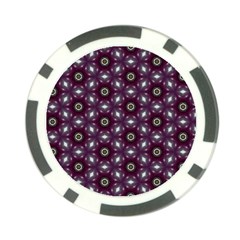 Cute Pretty Elegant Pattern Poker Chip Card Guards by GardenOfOphir