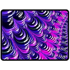 Special Fractal 31pink,purple Fleece Blanket (large)  by ImpressiveMoments