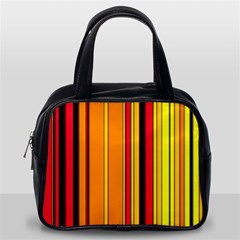 Hot Stripes Fire Classic Handbags (one Side) by ImpressiveMoments