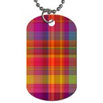 Plaid, Hot Dog Tag (Two Sides) Back