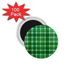 Plaid Forest 1 75  Magnets (100 Pack)  by ImpressiveMoments