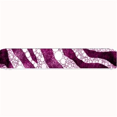 Purple Zebra Print Bling Pattern  Small Bar Mats by OCDesignss