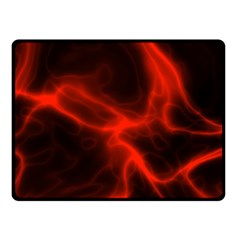 Cosmic Energy Red Fleece Blanket (small) by ImpressiveMoments