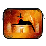 Anubis, Ancient Egyptian God Of The Dead Rituals  Apple iPad 2/3/4 Zipper Cases Front