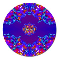 Abstract 2 Magnet 5  (round) by icarusismartdesigns