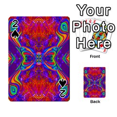 Butterfly Abstract Playing Cards 54 Designs by icarusismartdesigns