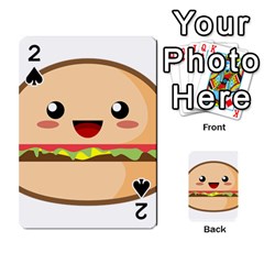 Kawaii Burger Playing Cards 54 Designs  by KawaiiKawaii